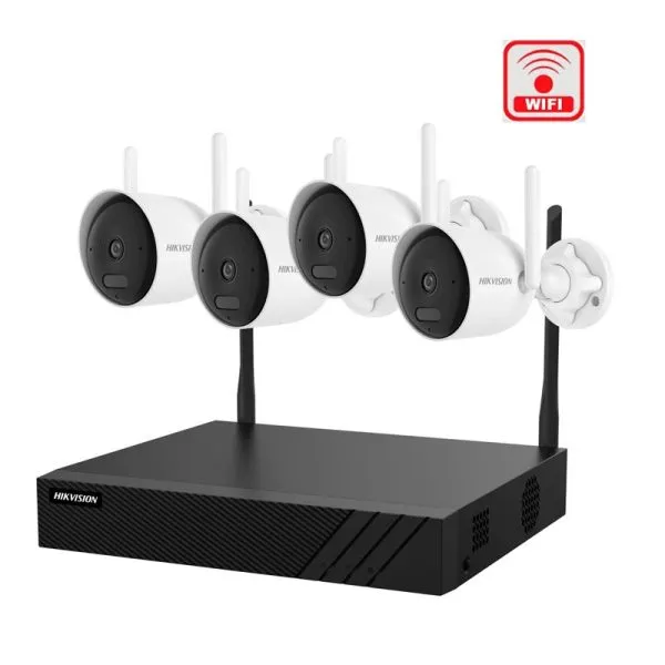 Kit DVR 4 Cámaras Hikvision 1080p